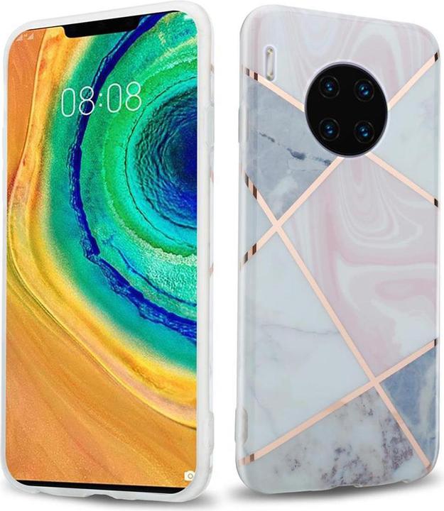 Pink White Gold Marble No. 9