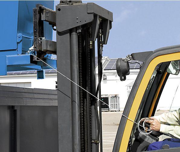 Image du produit eurokraft pro Bac basculant pour charges lourdes (600 l)