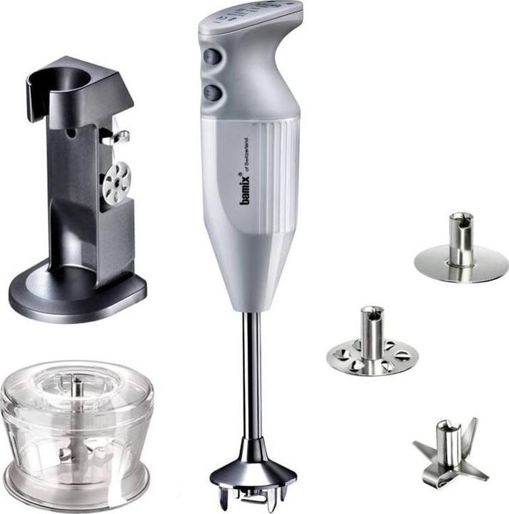 Produktbild Bamix Deluxe Staafmixer Wit - 200W - Met accessoires
