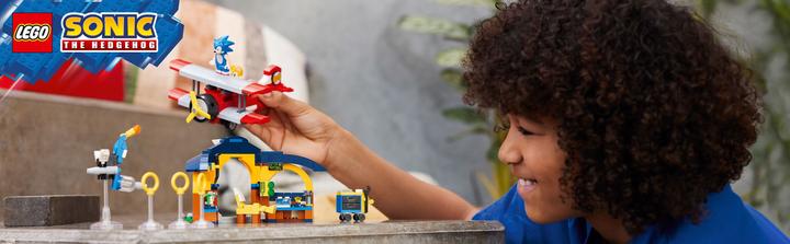 Immagine prodotto LEGO L'aereo tornado di Tails con officina (76991, LEGO Sonic)