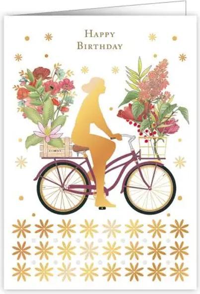 Immagine prodotto Quire Biglietto di compleanno Buon Compleanno Bicicletta (1 pz.)
