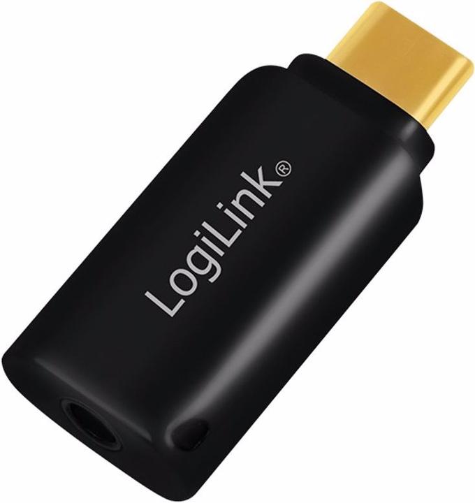 Productafbeelding LogiLink USB-C naar 3,5 mm (Digitaal -> Analoog)