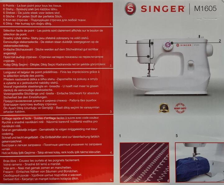 Produktbild Singer Freiarmnähmaschine M1605