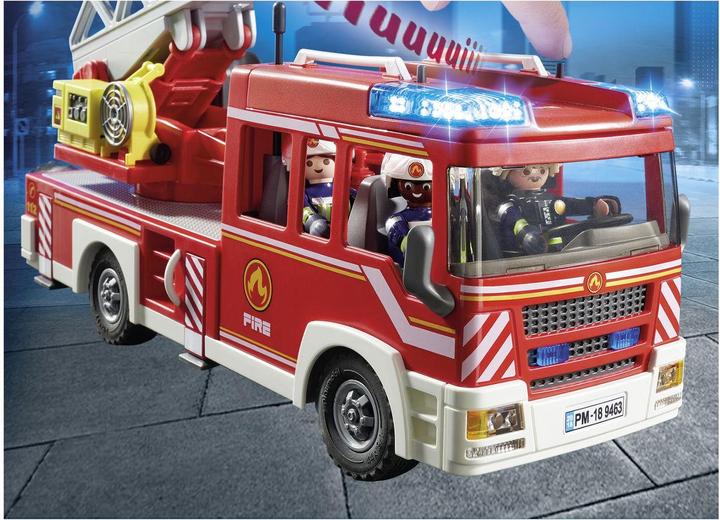 Produktbild Playmobil Feuerwehr-Leiterfahrzeug (9463, Playmobil City Action)