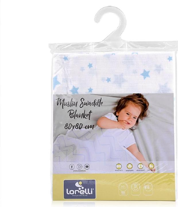 Produktbild Lorelli Wickeldecke Baumwolle 80 x 80 cm (80 x 80 cm)