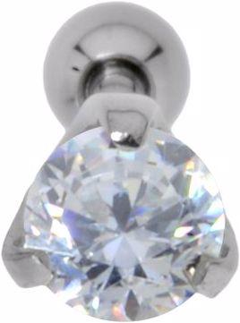 Bijouteria Ohrpiercing (Chirurgenstahl 316L, Zirkonia)