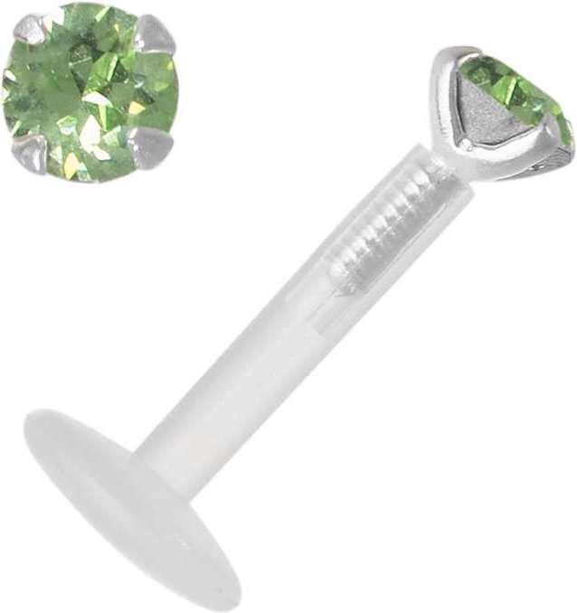 Produktbild Bijouteria Piercing (Bioplast, Silber 925, Premium Kristall)