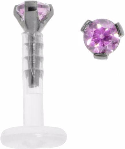 Bijouteria Piercingstab (Bioplast, Kristall, Titan)