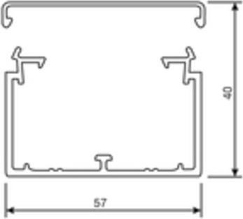 Immagine prodotto Hager Canalina per cavi (L x W x H) 2000 x (Tubazione, 200 cm)
