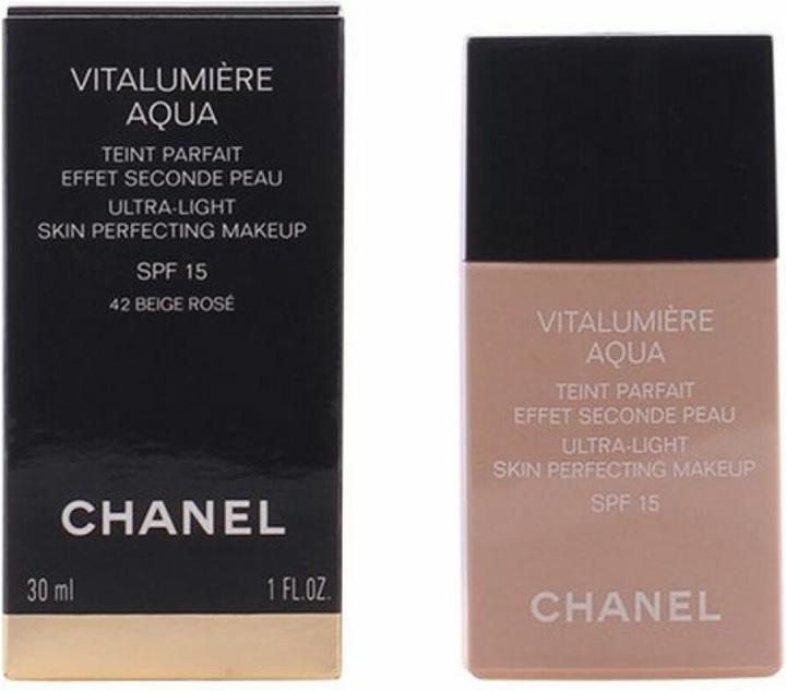 Produktbild Chanel Vitalumière Aqua SPF15 (#Br40 Beige Rose)