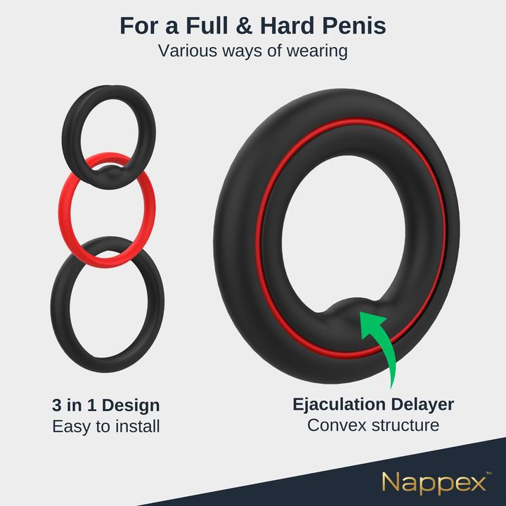 Produktbild Nappex Fuego Cock Ring (4.30 cm)