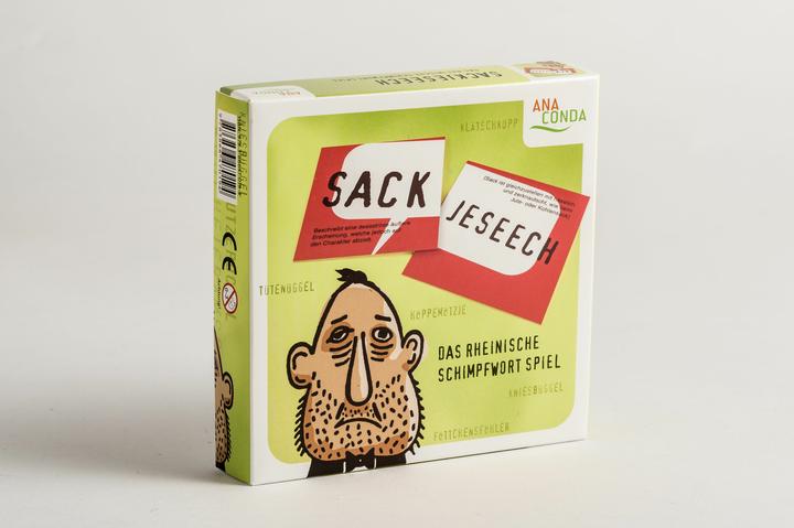 Actual product image Sackjeseech - The Rhenish swearword game (German)
