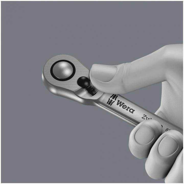 Actual product image Wera 8004 B Zyklop Metal Ratchet (3/8")