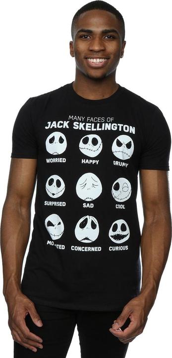Produktbild Disney Nightmare Before Christmas Many Faces Of Jack TShirt (3XL)
