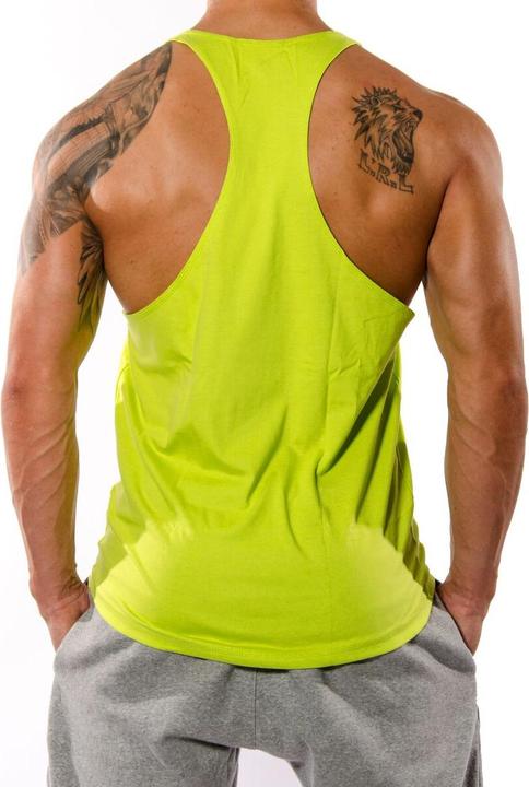 Actual product image Gym Generation Gym Warriors Glory Stringer NEON GREEN (M)