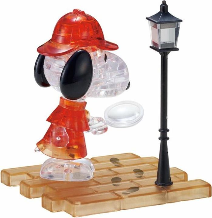 Actual product image HCM Kinzel Crystal Puzzle - Snoopy Detective (34 pieces)