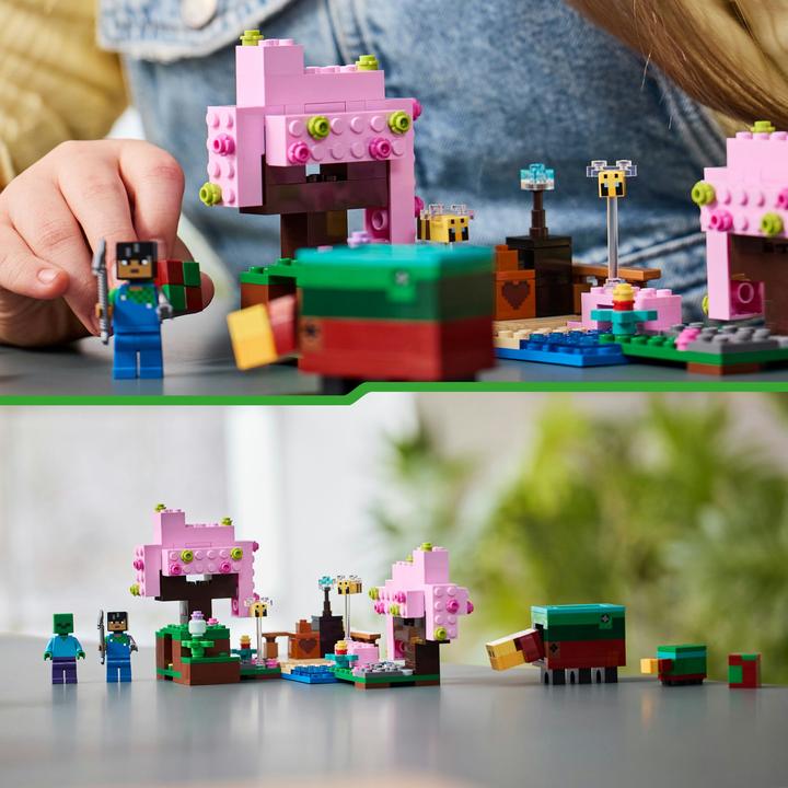 Produktbild LEGO Der Kirschblütengarten (21260, LEGO Minecraft)