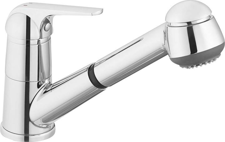 Produktbild Aquaperl Swisslux Küchenmischer Auszugbrause chrom