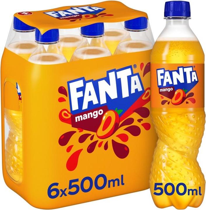 Immagine prodotto Fanta Mango (6 x 50 cl)