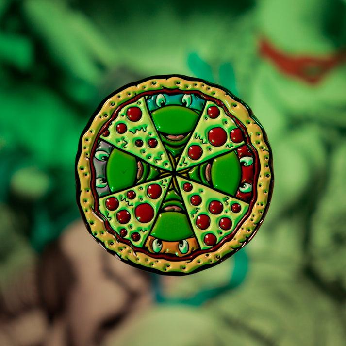 Produktbild Fanattik Teenage Mutant Ninja Turtles Sammelmünze 40th Anniversary Limited Edition (2024)