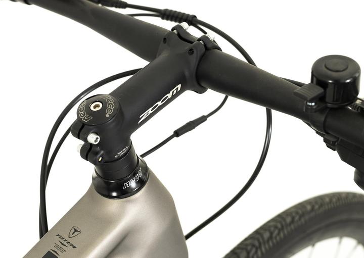 Produktbild Totem Urban E-Bike Fitness 28" HWD Mittelmotor 70NM / 6,4Ah platin (48 cm)