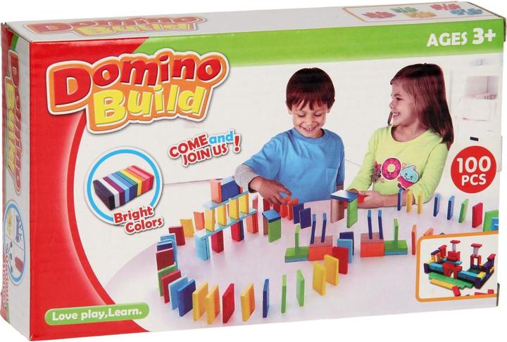 Image du produit Domino en bois, 100 pièces