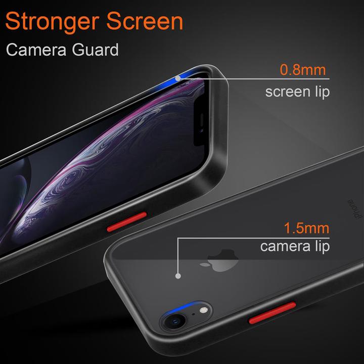 Produktbild Cadorabo Hybrid Matt Cover (Apple iPhone XR)