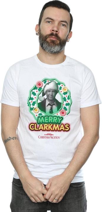 Actual product image National Lampoon´s Vacation Mens Merry Clarkmas Clark Griswold T-Shirt (XL)