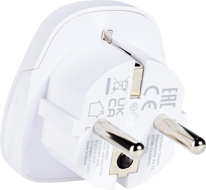 Produktbild Verbatim World to Europe Travel Adapter Plug