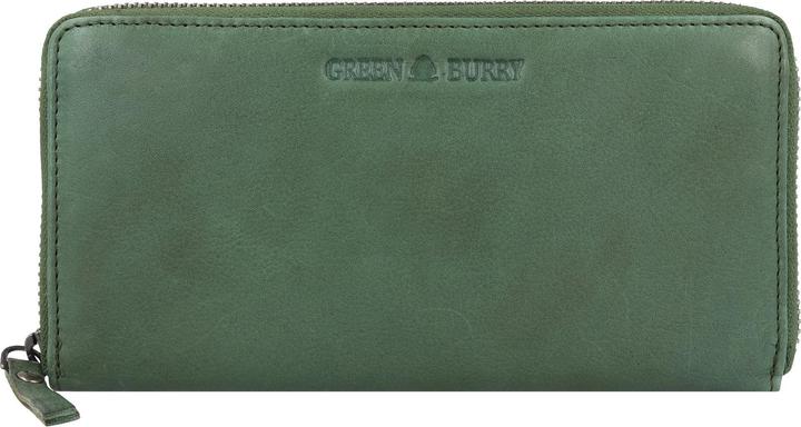 Greenburry Vintage Washed Geldbörse Leder 19 cm
