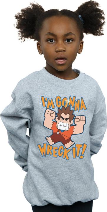 Immagine prodotto Disney Wreck It Ralph I'm Gonna Wreck It Felpa Ragazze (152, 158)