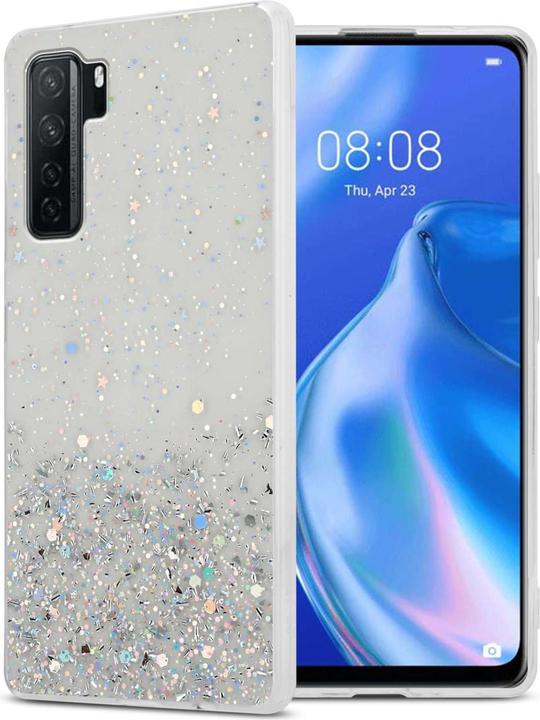 Produktbild Cadorabo TPU Hülle für Huawei P40 LITE 5G / NOVA 7 SE mit Glitzer (Huawei Nova 7 SE, Huawei P40 Lite 5G)