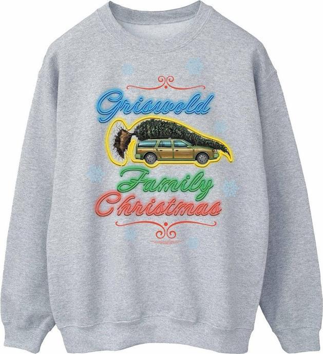 Produktbild National Lampoon´s Vacation National Lampoon's Christmas Vacation Griswold Family Sweatshirt weihnachtliches Design (L)