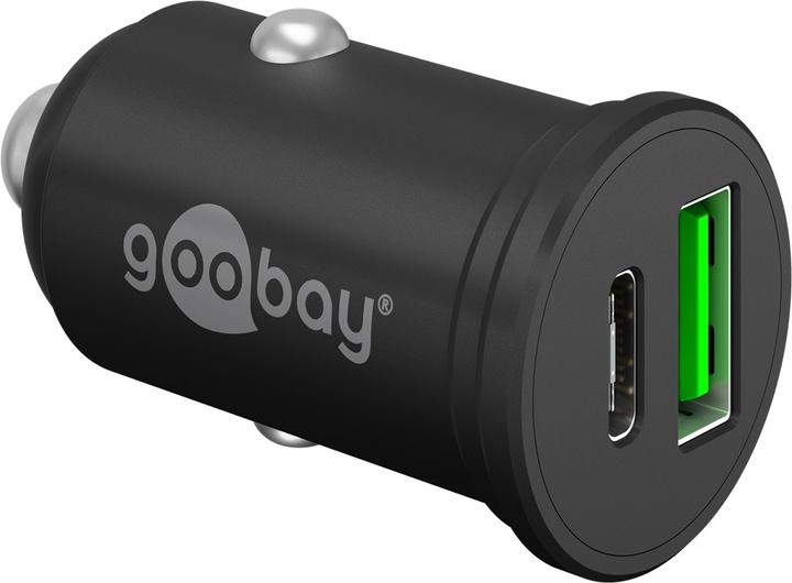 Produktbild Goobay Dual USB Auto Schnellladegerät