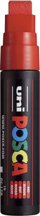 Actual product image Posca Marker PC-17K rectangular tip (Red, 15 mm, 1 x)