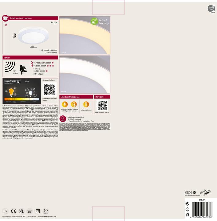 Immagine prodotto Paulmann Circula (1800 lm, IP44)
