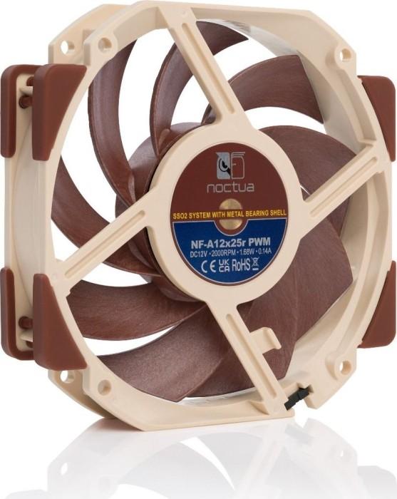 Produktbild Noctua NF-F12 PWM chromax.black.swap (120 mm, 1 x)