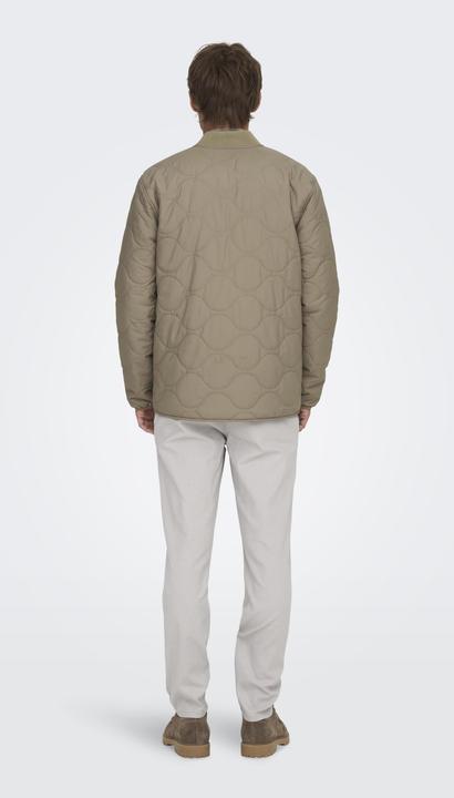 Actual product image Only & Sons High closed quilted jacket Jacket (M)