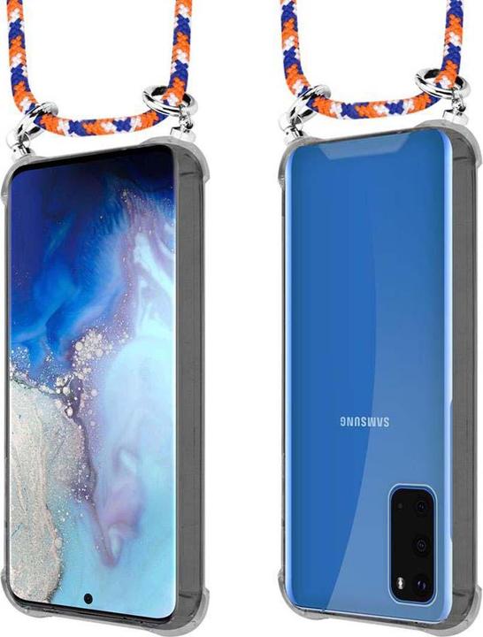 Produktbild Cadorabo TPU Handy Kette SILBER Cover