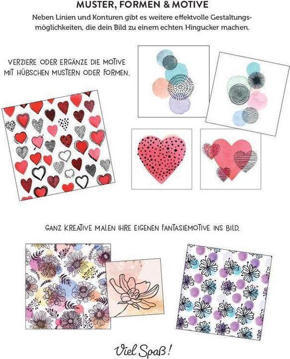 Actual product image The Contours Colouring Book