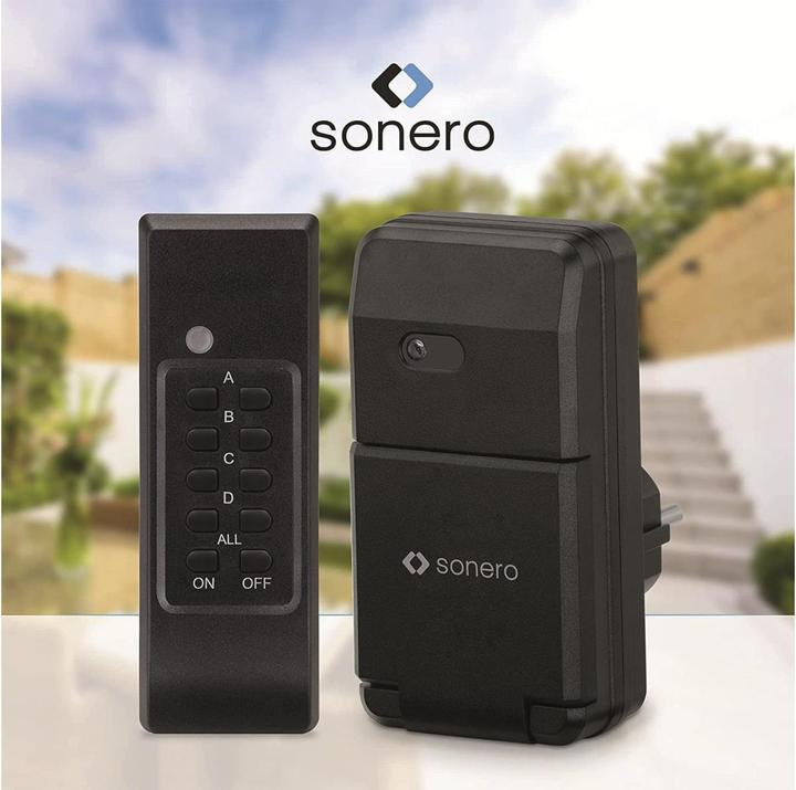Produktbild Sonero Funksteckdosen-Set S-RCS303, Outdoor