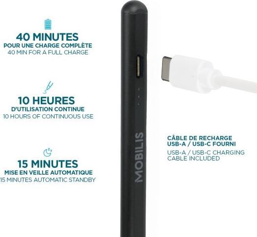 Image du produit Mobilis Stylet Actif Universel Pour Tablette