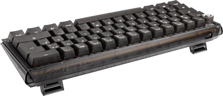 Image du produit Ducky One 3 Aura Black Mini Gaming Keyboard, RGB LED - MX-Speed-Silver (DE, Filaire)