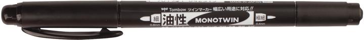 Produktbild Tombow Mono twin Zeichen-Marker (Black, 0.40 mm, 1 x)