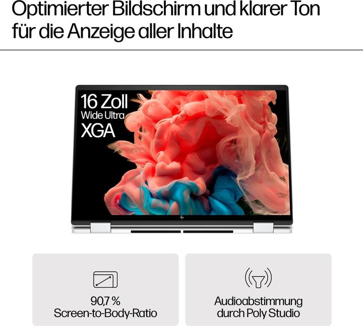 Actual product image HP Envy x360 16-ac0053ng (16", Intel Core Ultra 5 125U, 16 GB, 512 GB, DE)