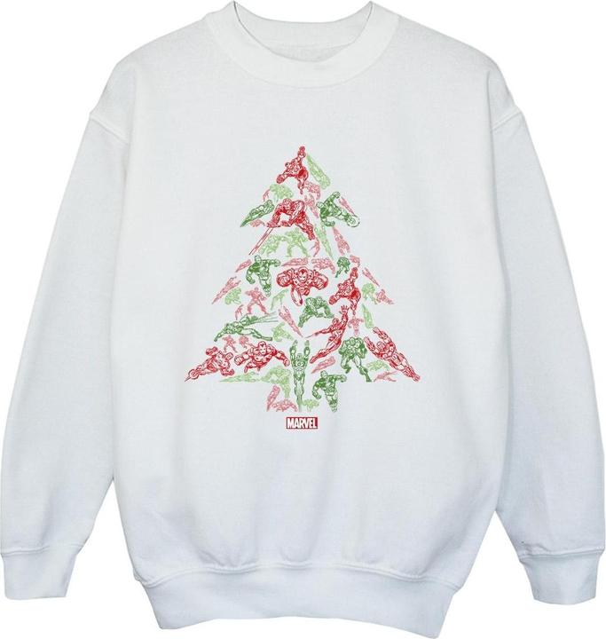 Image du produit - Sweat AVENGERS CHRISTMAS TREE - Garçon (116)