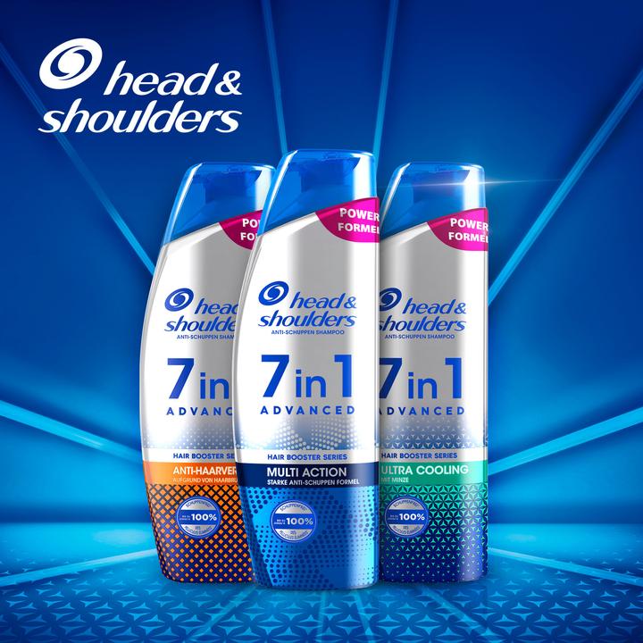 Produktbild Head & Shoulders 7in1 Anti-Schuppen Shampoo Multiaction (250 ml, Flüssiges Shampoo)