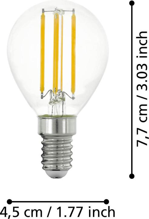 Actual product image EGLO Illuminant (E14, 4 W, 470 lm, 1 x, E)