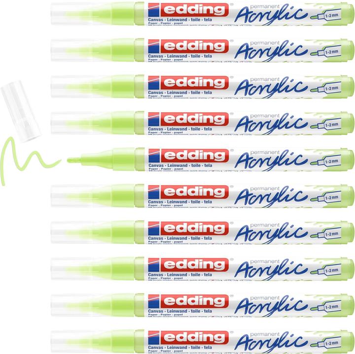 Actual product image Edding Acrylic marker 5300 Fine (Pastel green, 2 mm, 1 x)