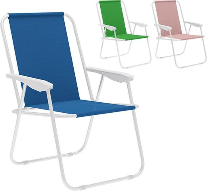 Image du produit Marbueno " Klappstuhl Stahl Sortierte Strand und Pool 59X51X75 cm 10169"